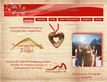 Tablet Screenshot of fewo-zuerker.de